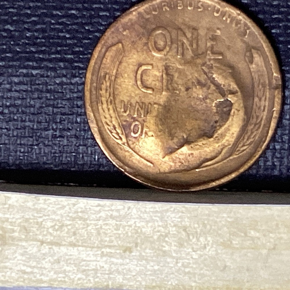 1921 Lincoln Wheat Penny. Multiple Errors On The Obv & Rev . See Pics