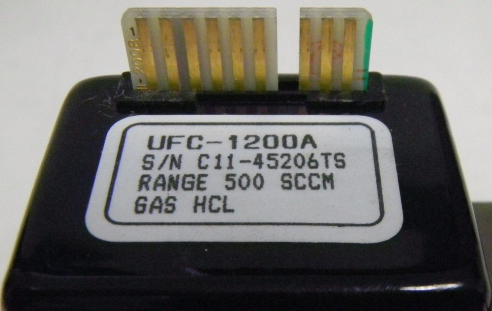 Unit UFC-1200A Mass Flow Controller, Gas- HCL, Range- 500 SCCM, Used