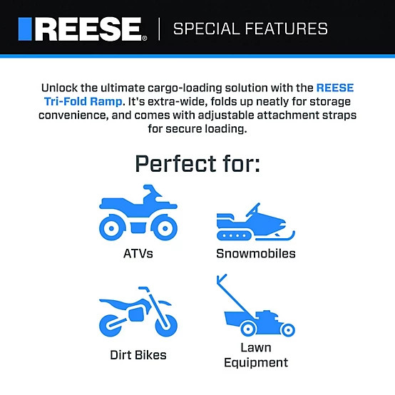 Aluminum Tri-fold Utility Ramp