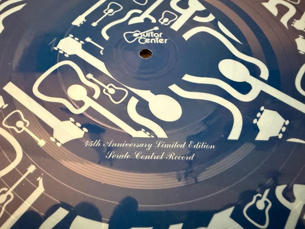 Serato 45th Anniversary Control Vinyl Picture Disc Pair Limited Edition