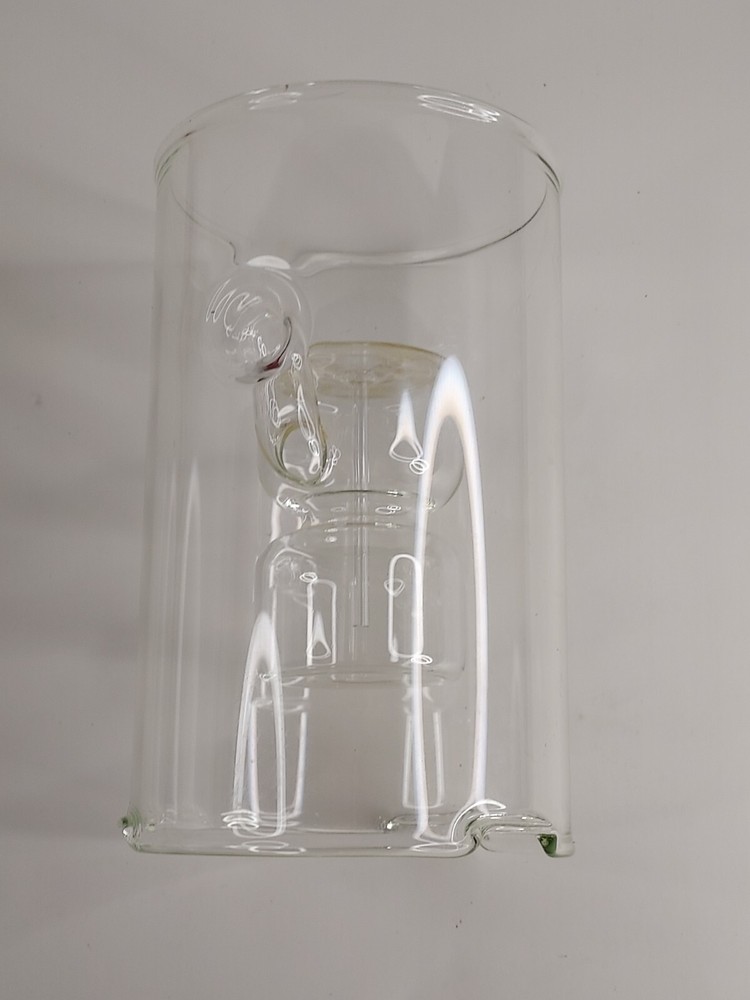 Vintage Wolfard or Wolfard style Handblown Glass Lantern