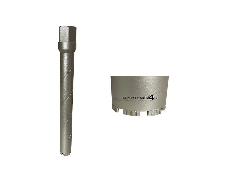 1.75" Premium Plus Diamond Core Drill Bit Core Boring Can concrete hard material