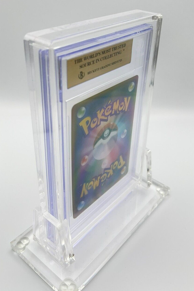 BECKETT Graded Card (BGS) Acrylic Display Case with Stand