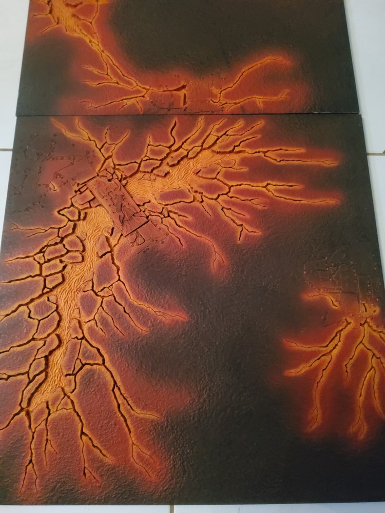 Warhammer 40 k table tiles 2pcs