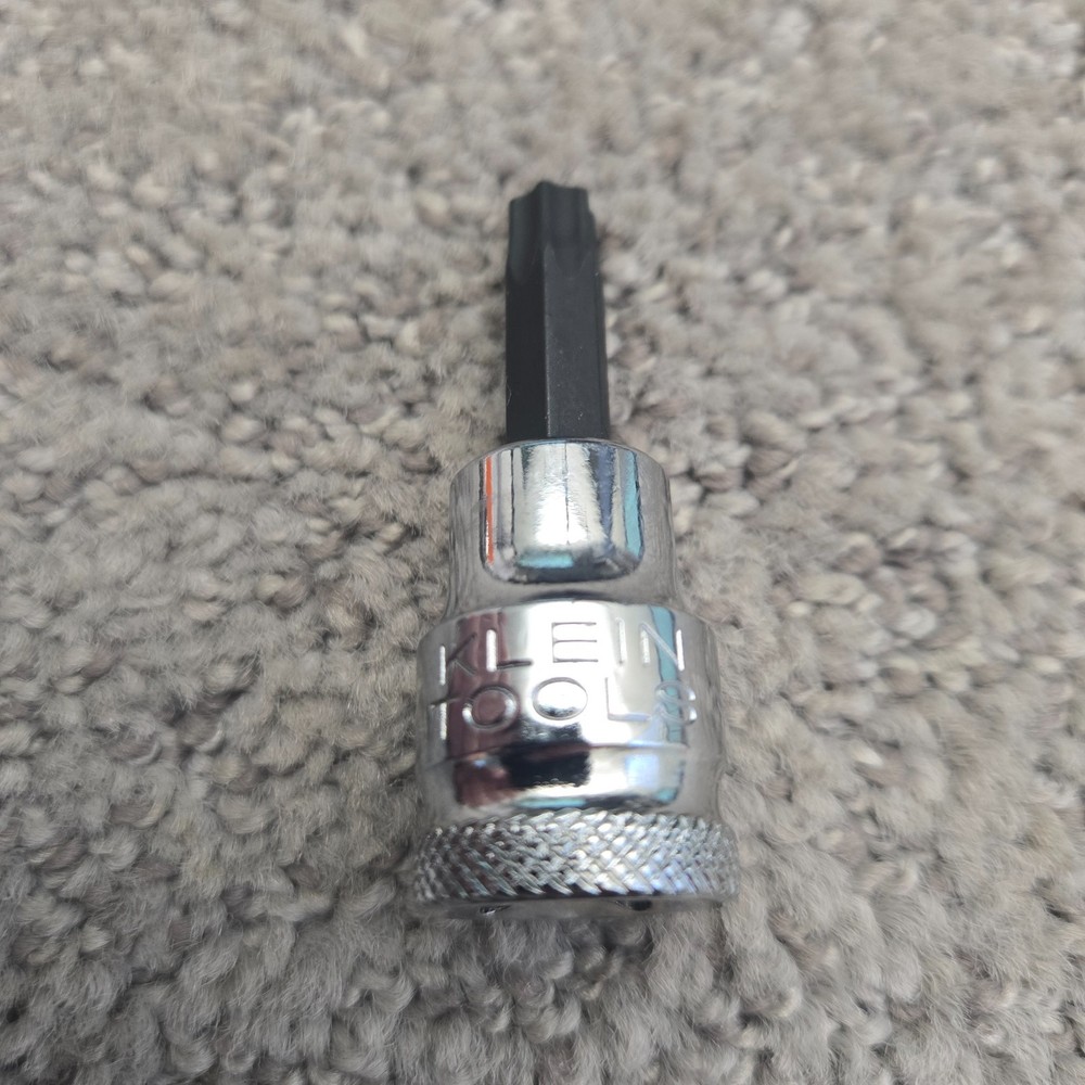 Klein Tools Knurled Torx Bit Socket 3/8" Drive - Choose a Size
