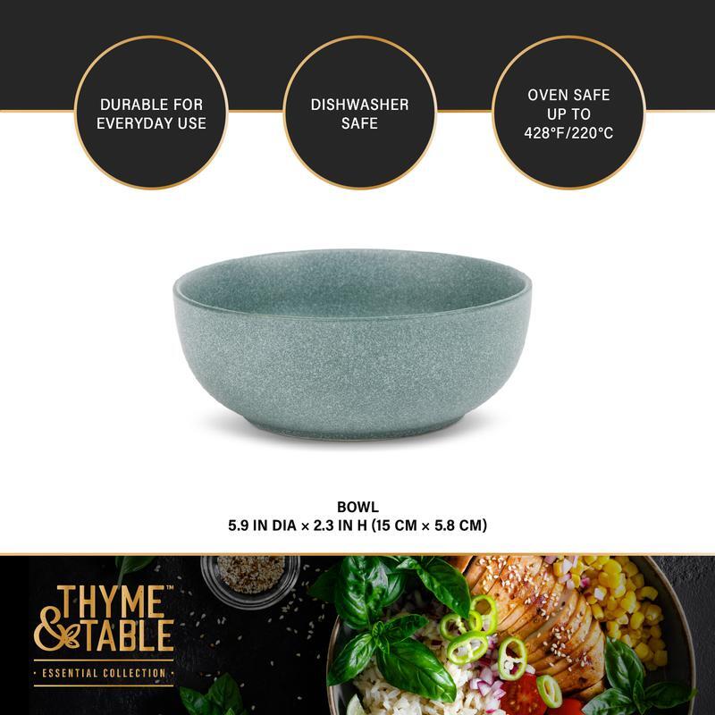 Ceramic Serving Bowl Dishwasher Safe Microwave Safe Durable Timeless Design New