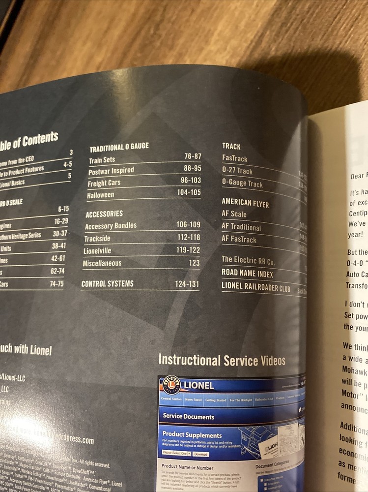 2012 LIONELTRAINS VOLUME 2 CATALOG