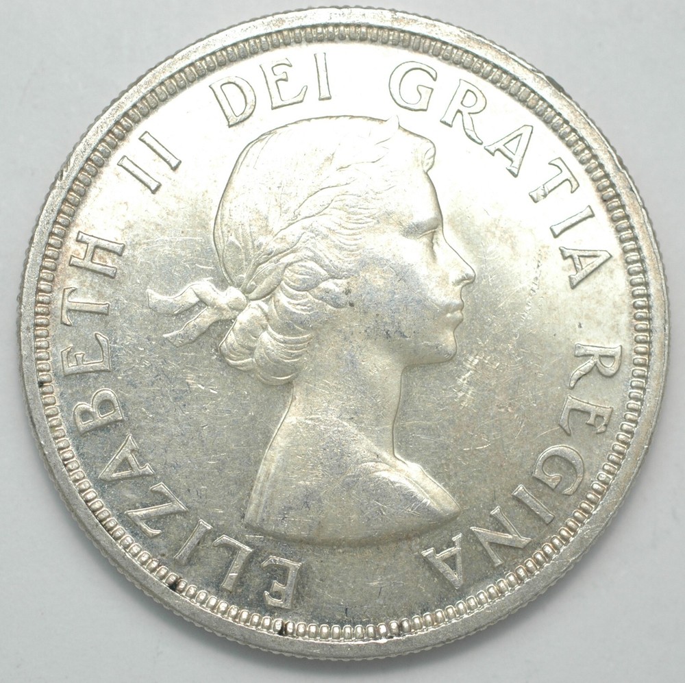 1953 Canada silver dollar