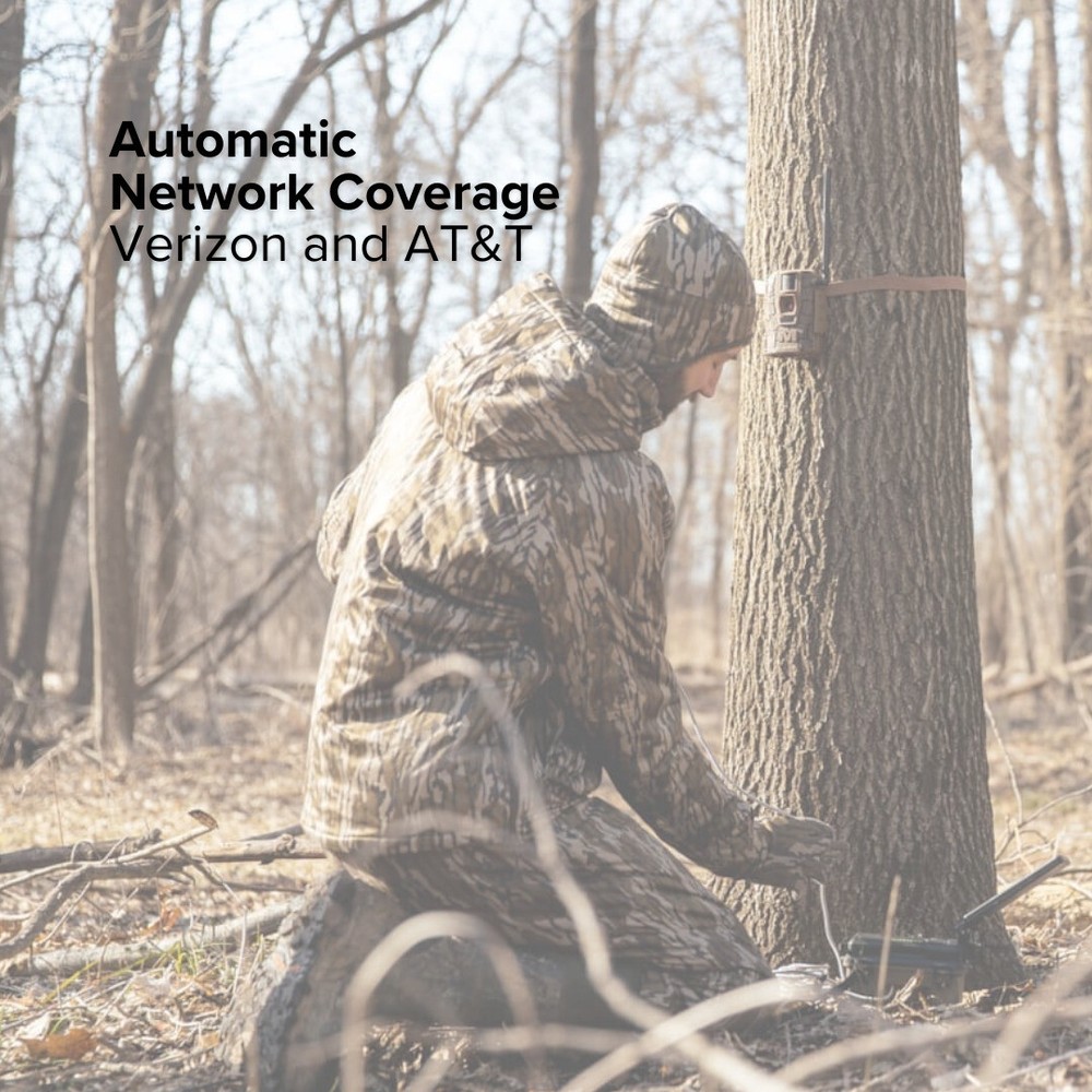 Muddy Mitigator Cellular 24MP Imaging Trail Camera with Solar Battery Bundle