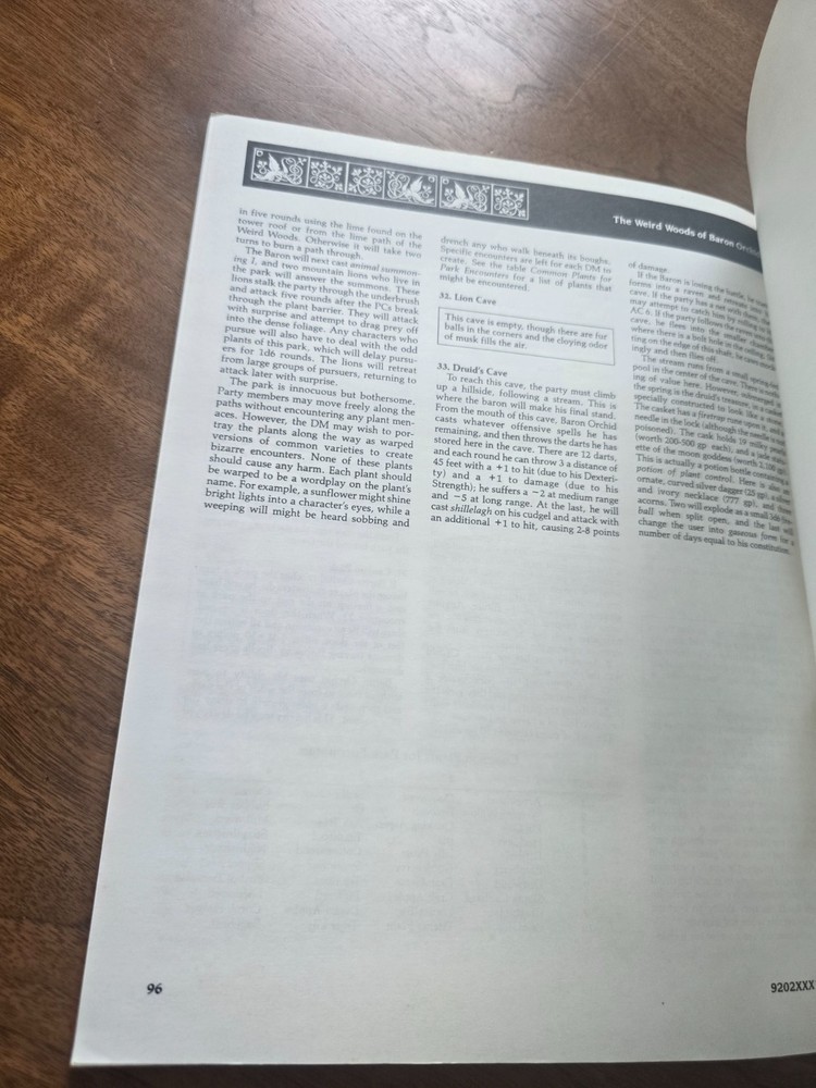 AD&D 1st Edition Adventure Pack I Mini Modules TSR 9202