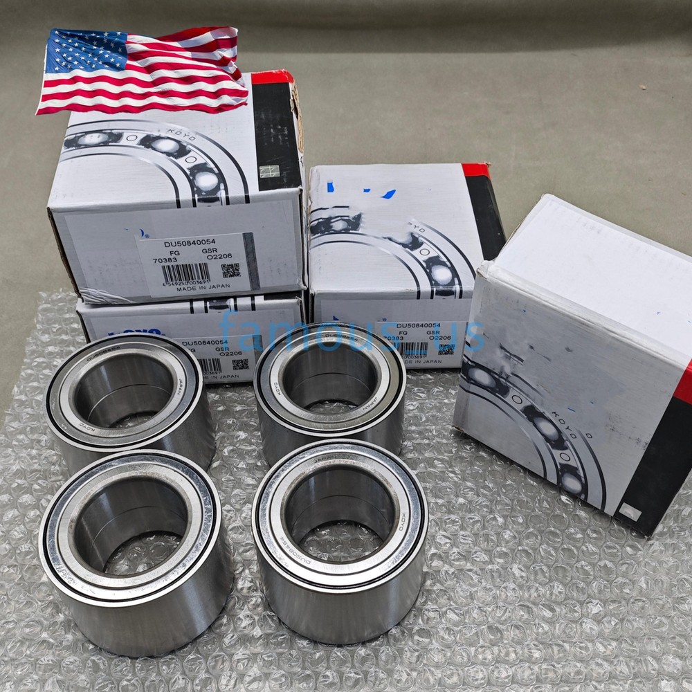 4SET 50mm Bearing Cartridge New For SKF Dexter Nev-R-Lube Trailer Axle Hubs 7K