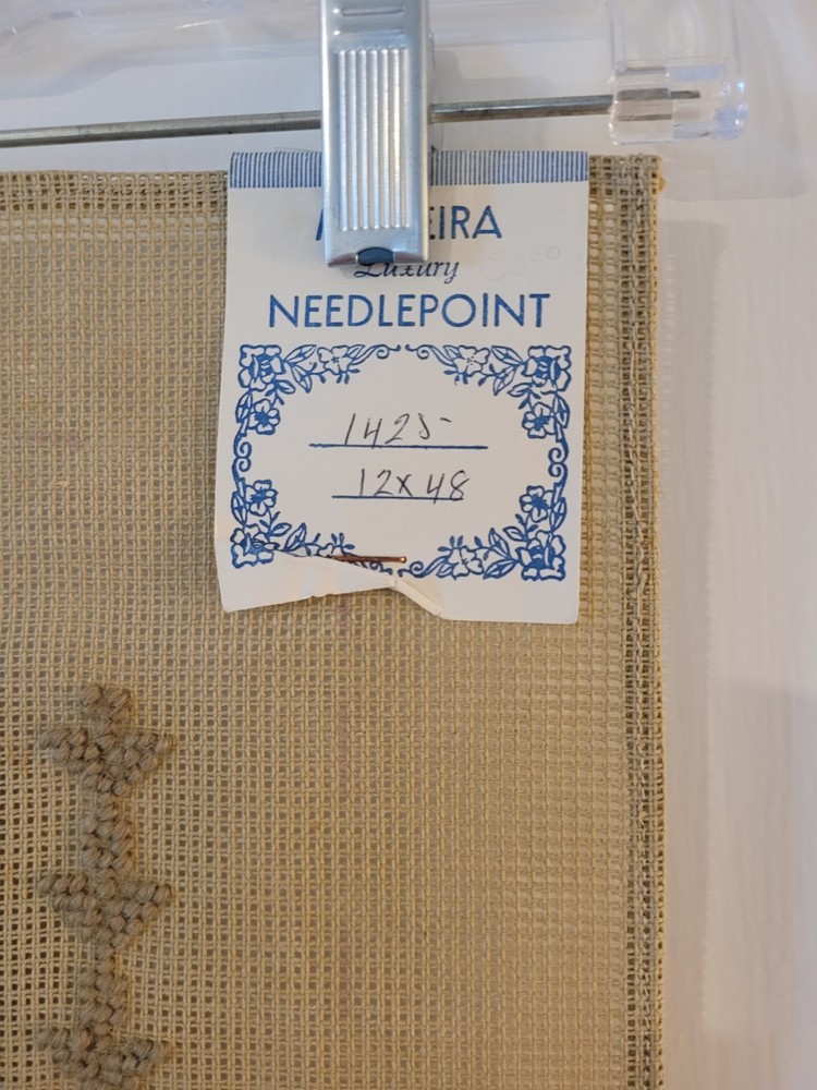 Madeira Luxury Needlepoint 12 x 48 Center Worked Bell Pull