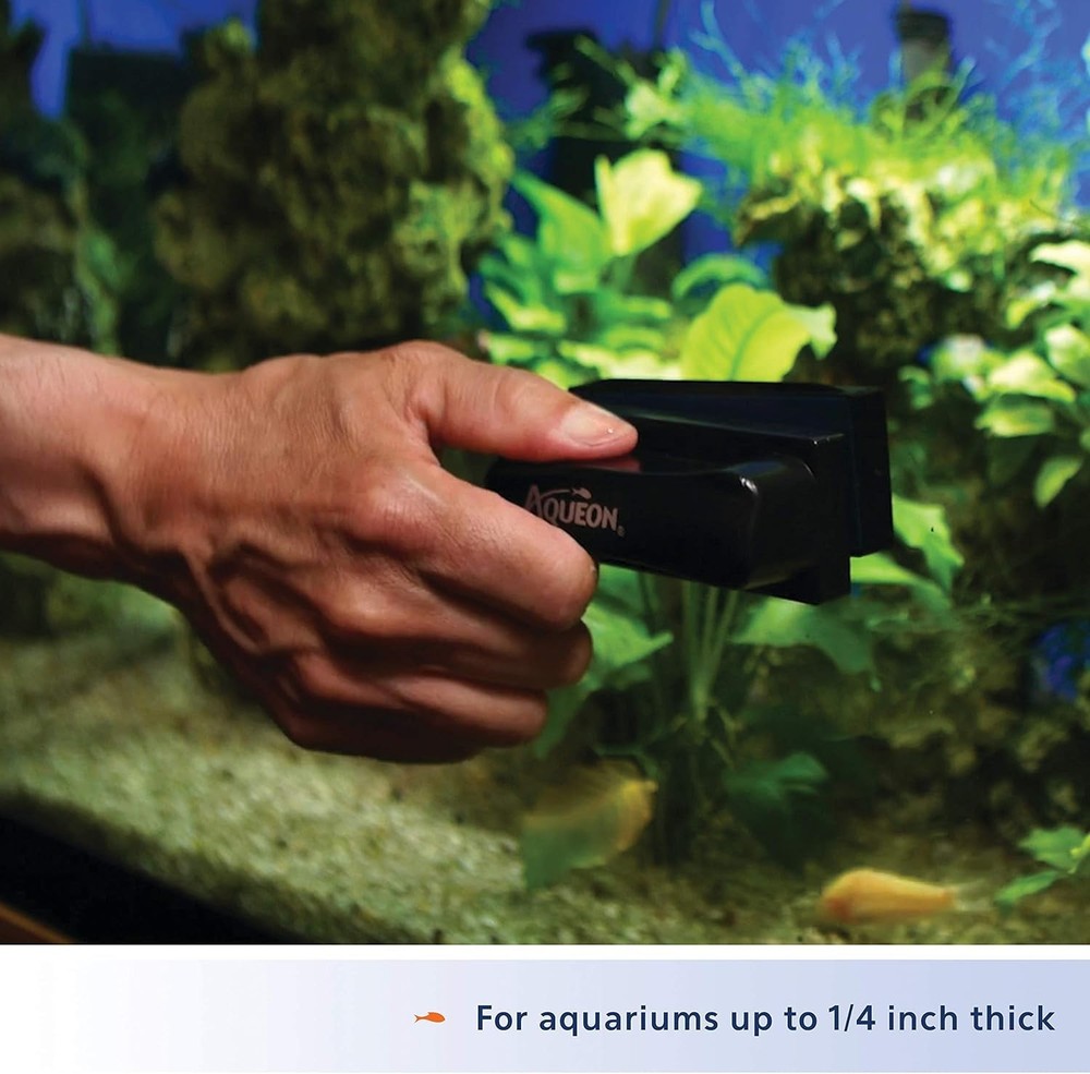 Fish Tank Algae Scraper - Lightweight + Non-Scratch Design for Glass & Acrylic
