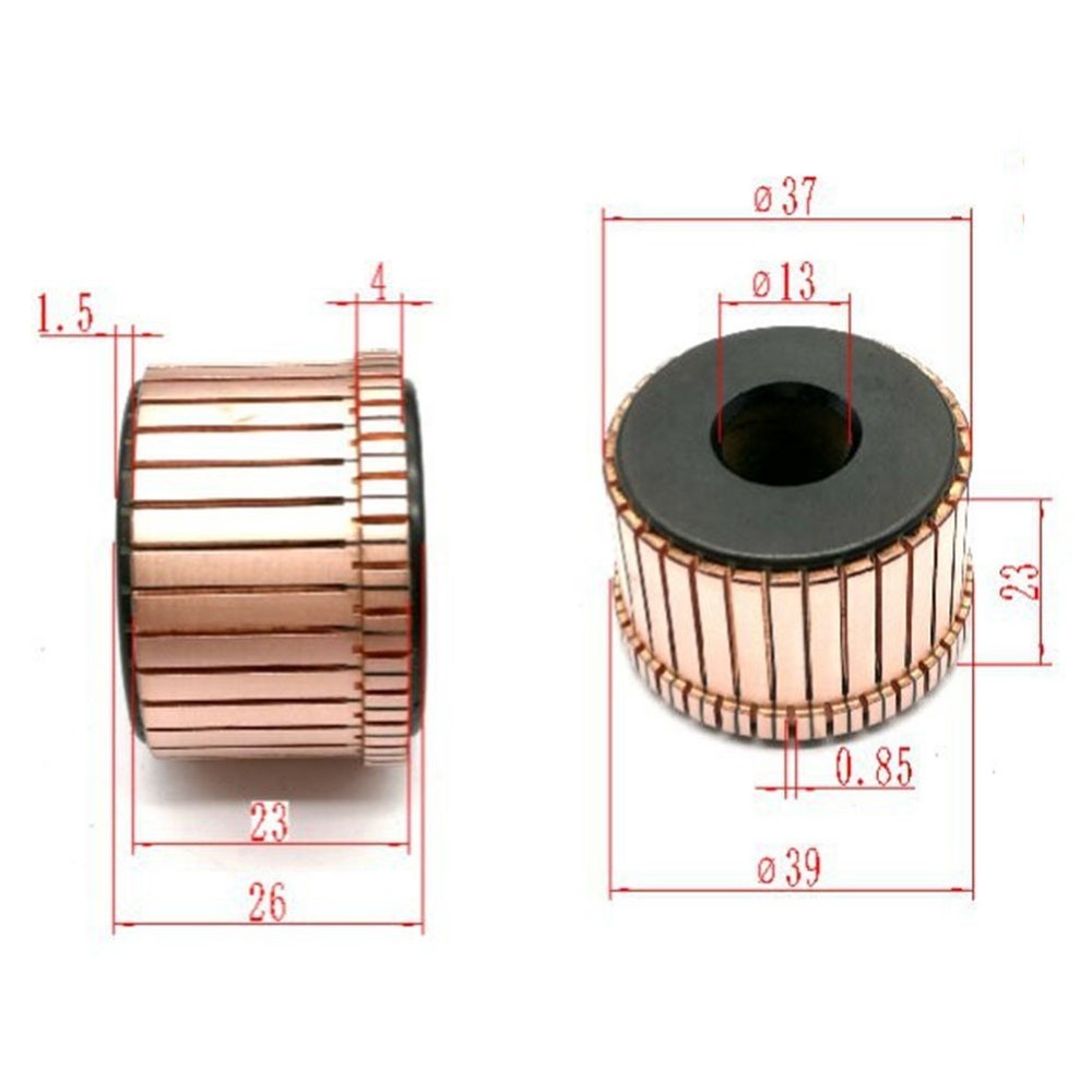Versatile Copper Groove Type Commutator for Power Tools and Appliances