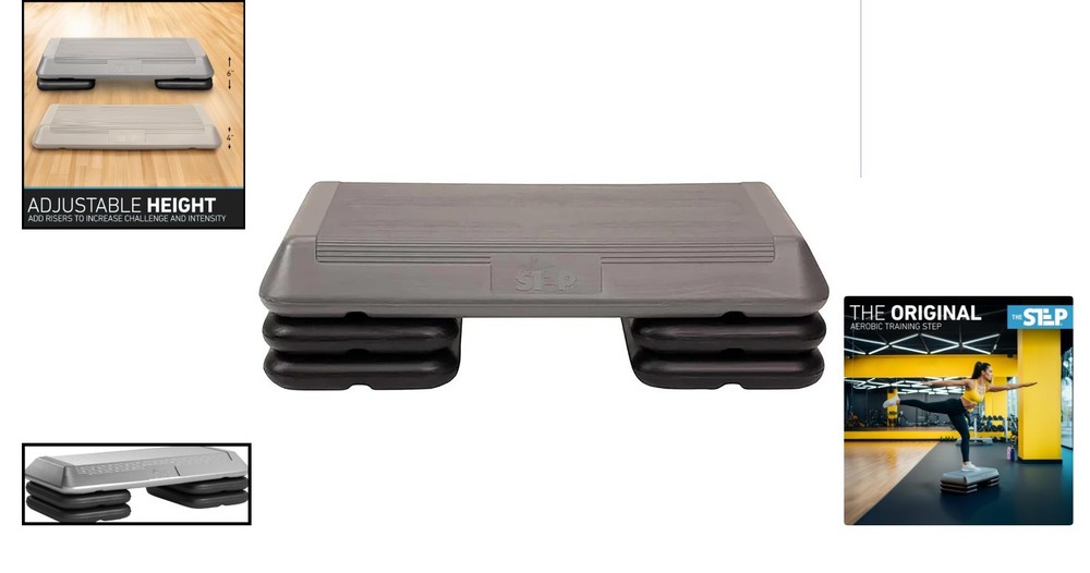Customizable Circuit-Sized Exercise Step Platform for Home Workouts and More