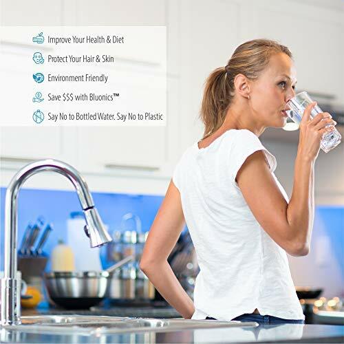 UV Drinking Water Filter System Ultraviolet Light Under Sink Purifier CTO Carbon