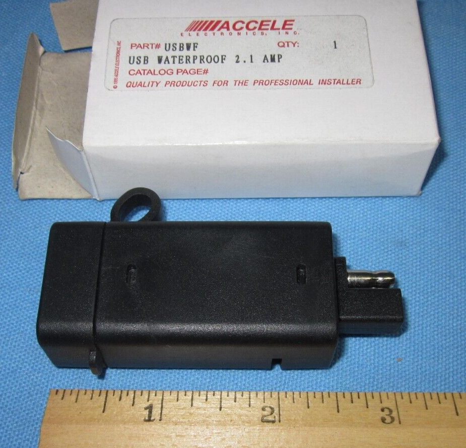 Accele Electronics USBWF ~ Waterproof USB Port for Marine Applications
