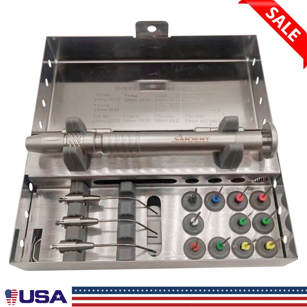 Dental Broken File Extractor Endodontic Removal System Kit Endo Root Canal Tools