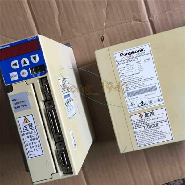 USED Panasonic Servo Driver MSD083A1XX Tested