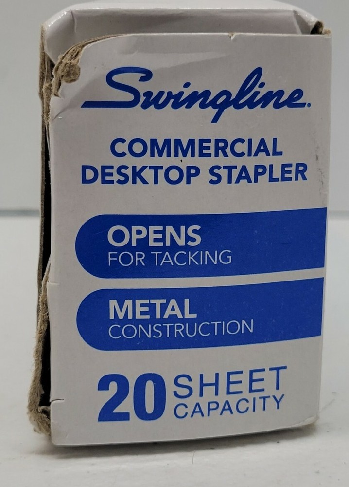 Swingline 44401 Commercial Desktop Stapler 20 Sheets Capacity Black