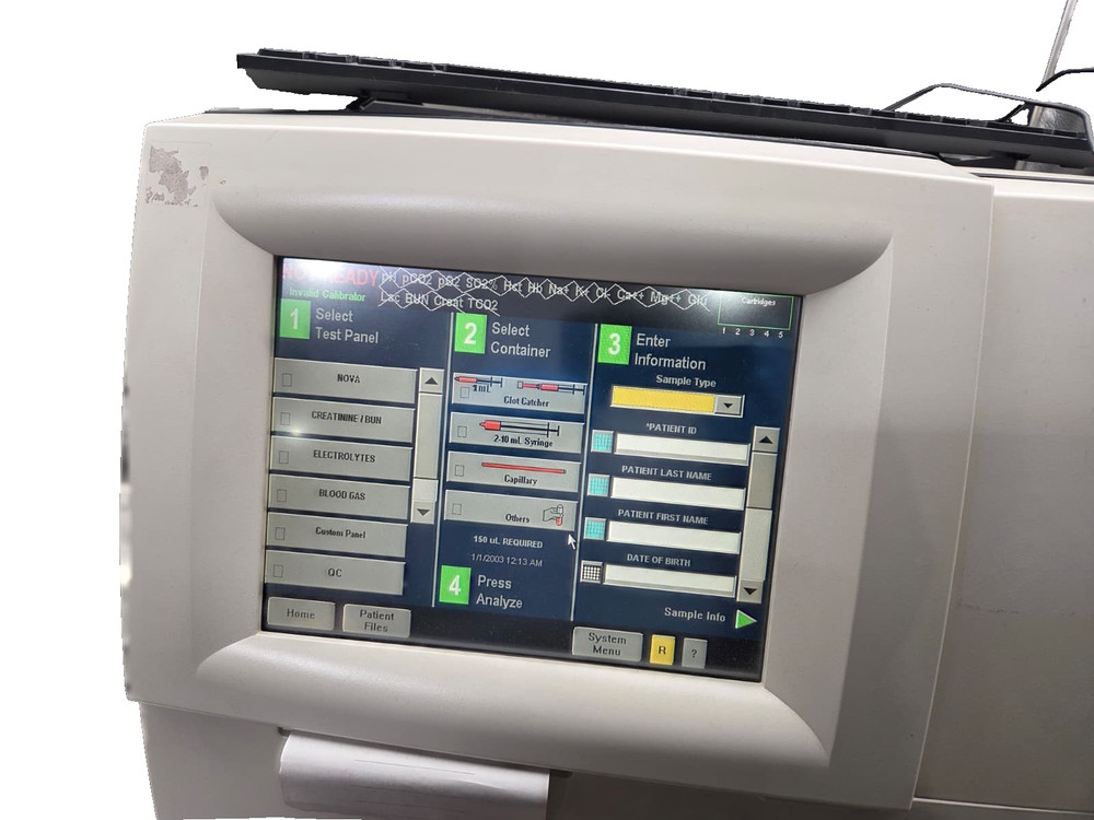 Nova Biomedical Critical Care Xpress Blood Analyzer