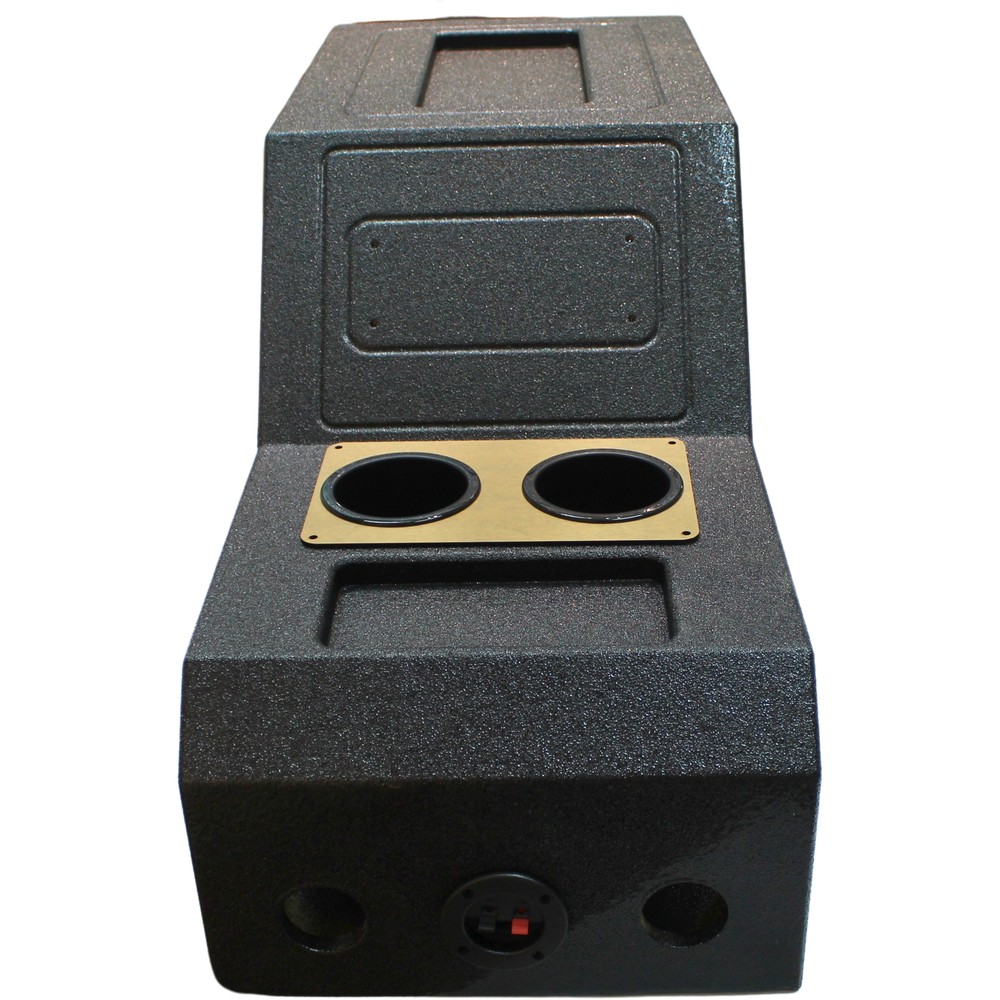 King Boxes 12" Ported 95-98 Silverado/Sierra Center Console Sprayed Speaker Box