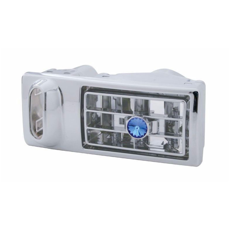 Chrome Plastic A/C heater vent (Blue Diamond) Driver side - KW (2002-2005)
