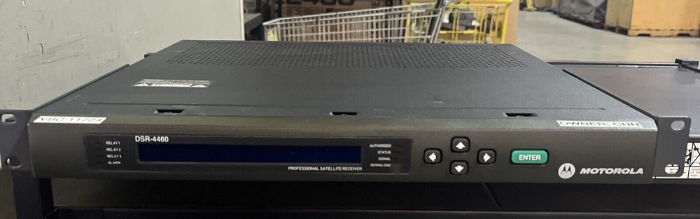 MOTOROLA ARRIS DSR-4460 PROFESSIONAL SATELLITE RECEIVER
