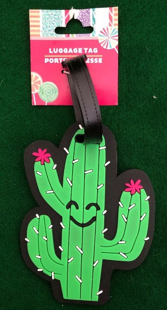 CACTUS LUGGAGE TAG