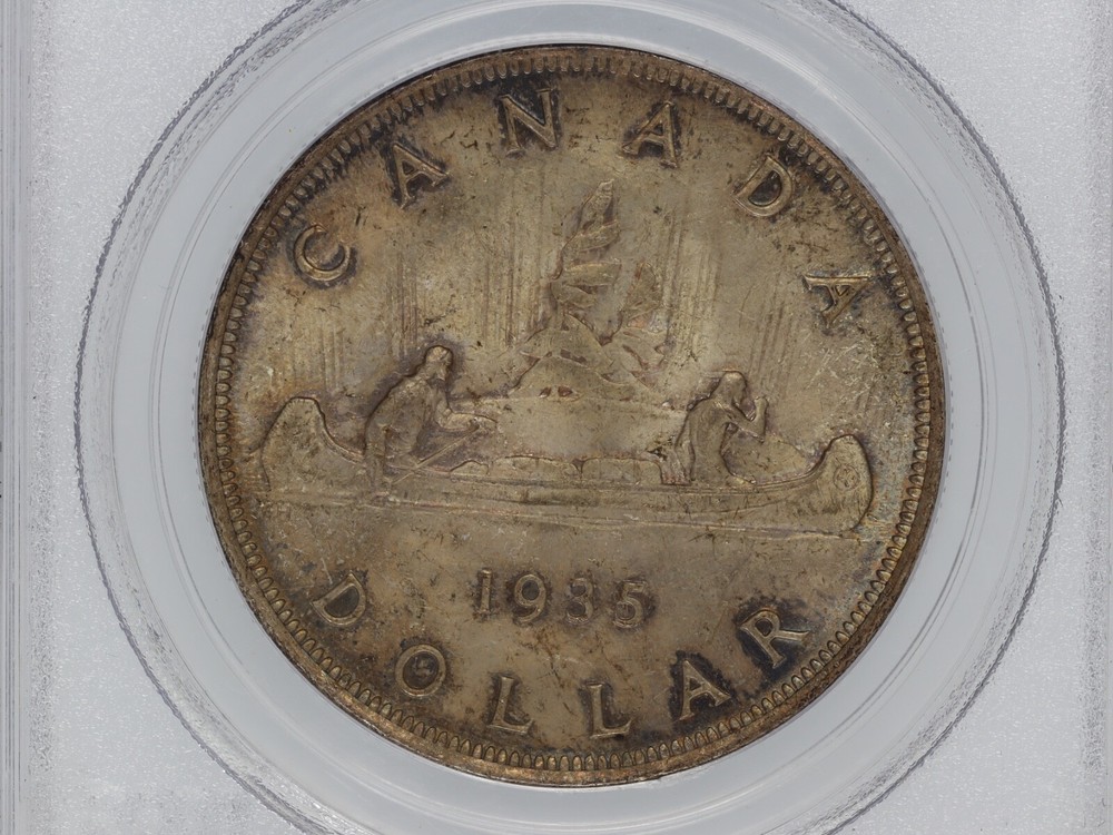 1935 Canada $1 PCGS MS-66 Silver Dollar