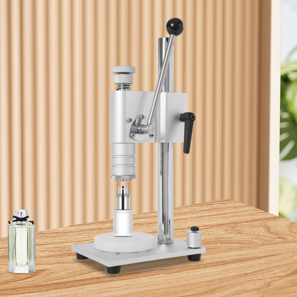 Perfume Bottle Capping Sealing Machine Manual Crimper Lid Cap Lock Machine
