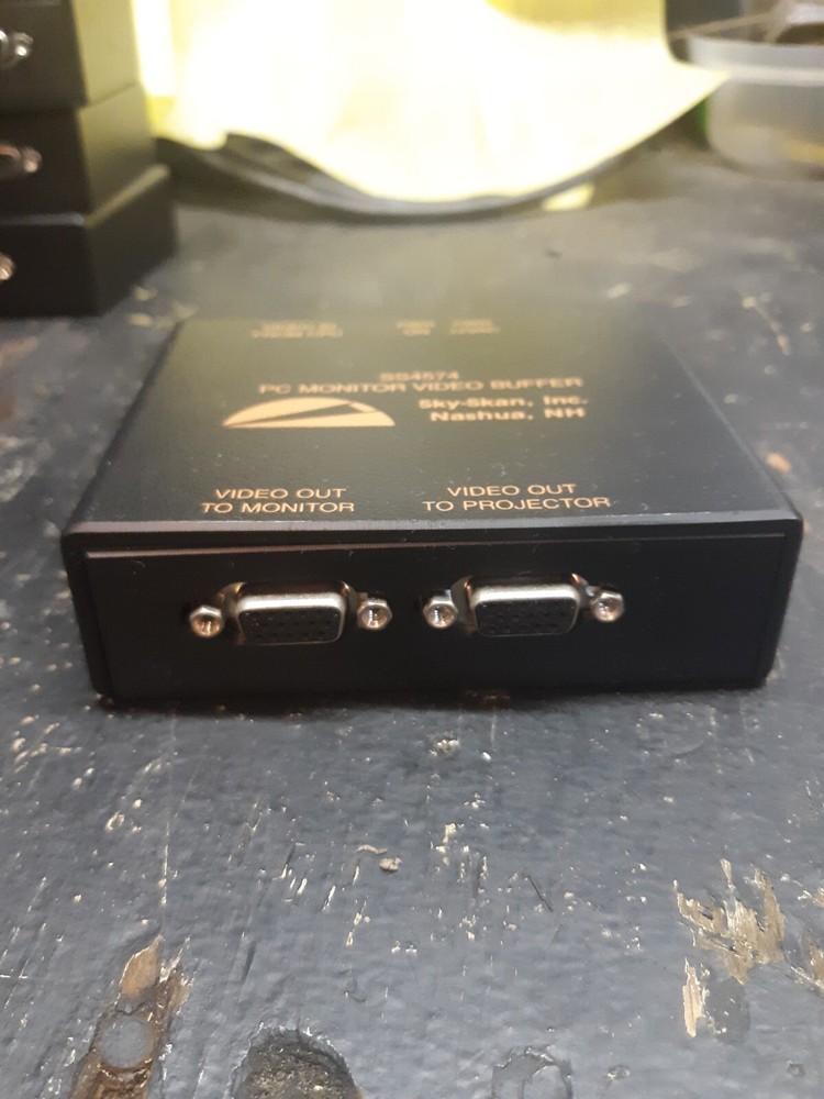 CUSTOM BUILT PC MONITOR VIDEO BUFFER CPU PROJECTOR