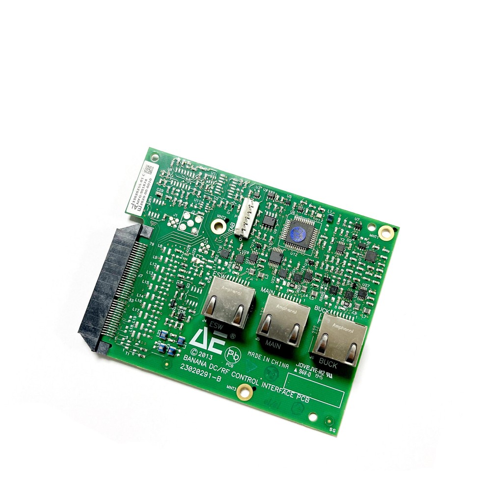 ADVANCED ENERGY PCB 33020255-01 BANANA DC/RF CONTROL INTERFACE PCB 23020291-B