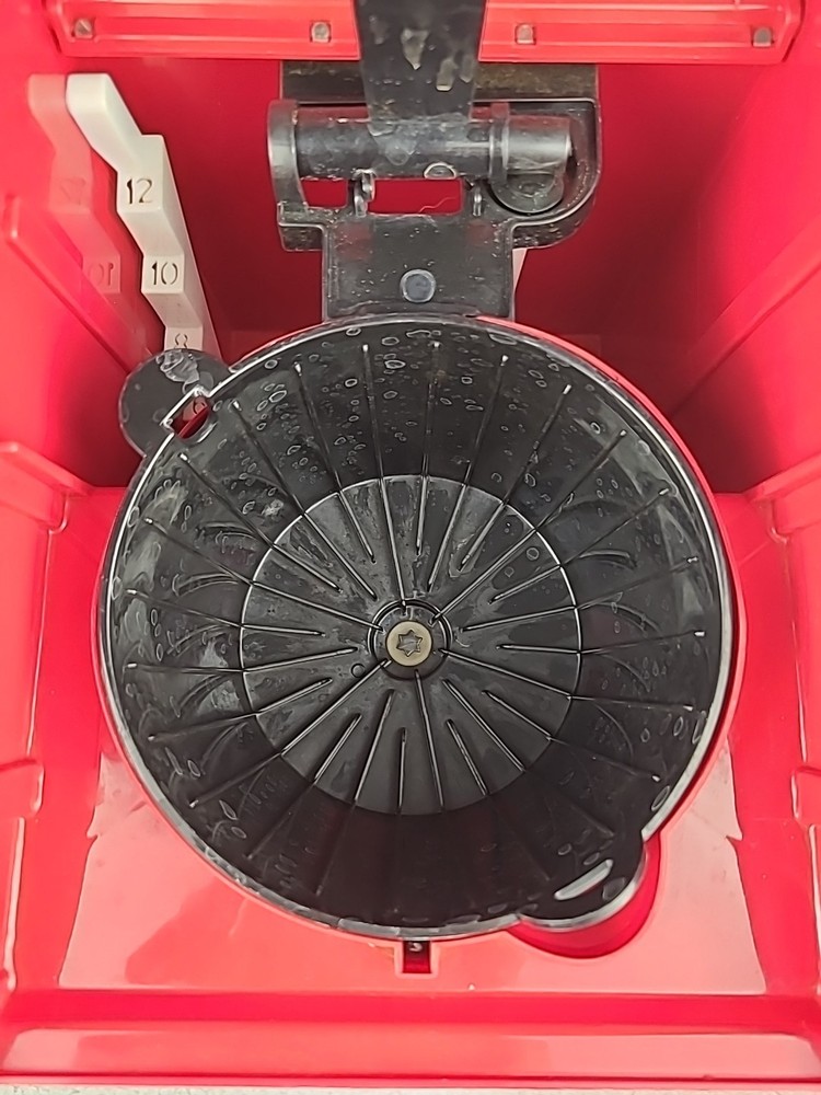 Bella Linea Collection Red Programmable Coffee Maker 12-Cup CM1075T-ET Tested