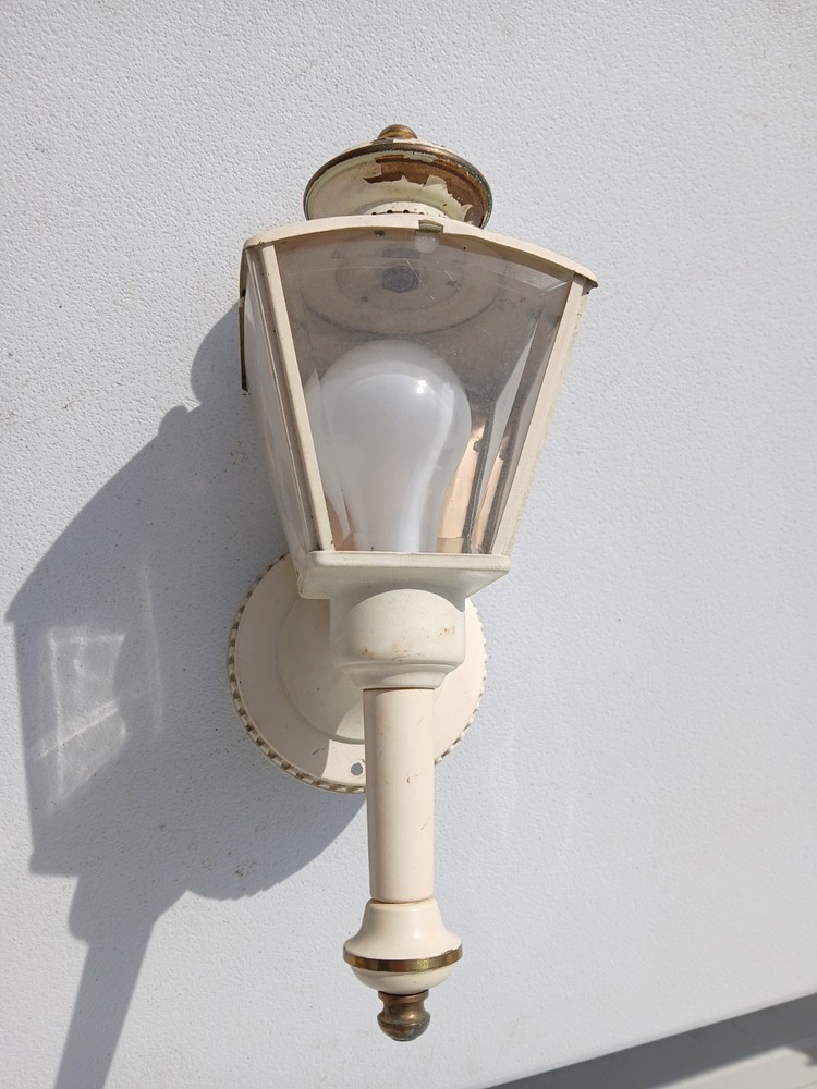 Antique Outdoor Metal Sconce Light