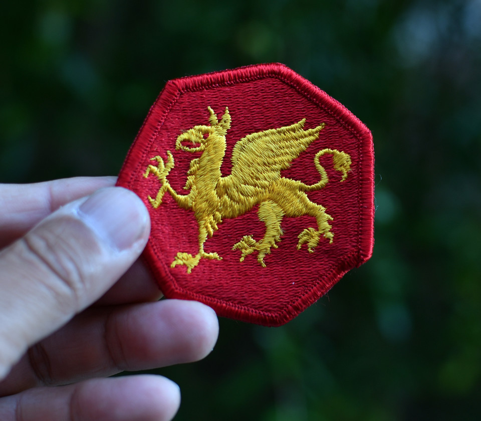 vintage 108th Training Command Embroidered  DeadStock Patch shoulder Insignia