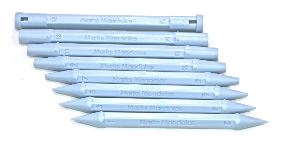 Marks Mandalas 16 Size Dotting Tool Set