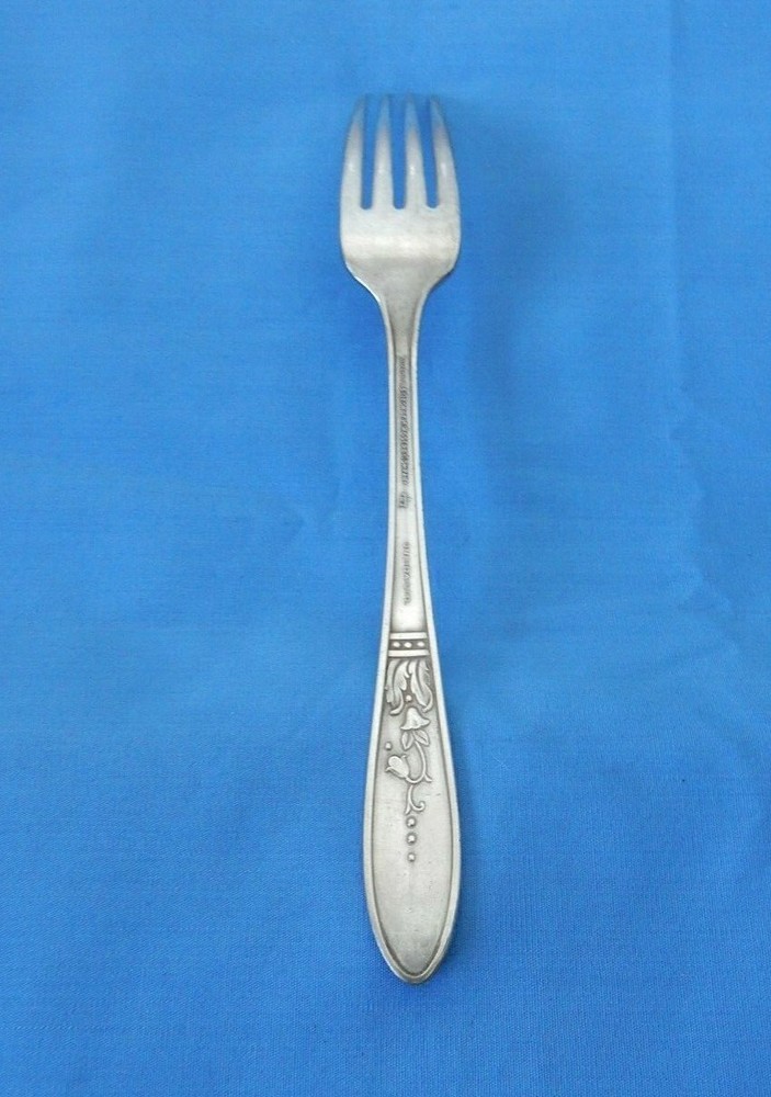 Rogers Oneida Silverplate Presentation 1948 Dinner Fork & Teaspoon