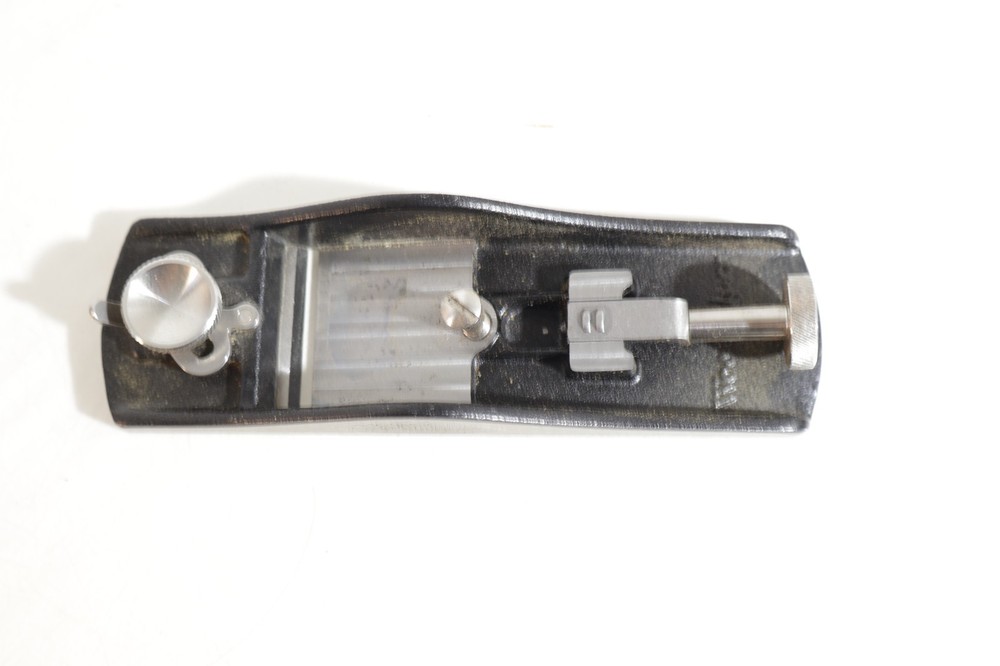 WOOD RIVER LOW ANGLE BLOCK PLANE ADJUSTABLE MOUTH WITH ORIGINAL BOX GREAT SHAPE