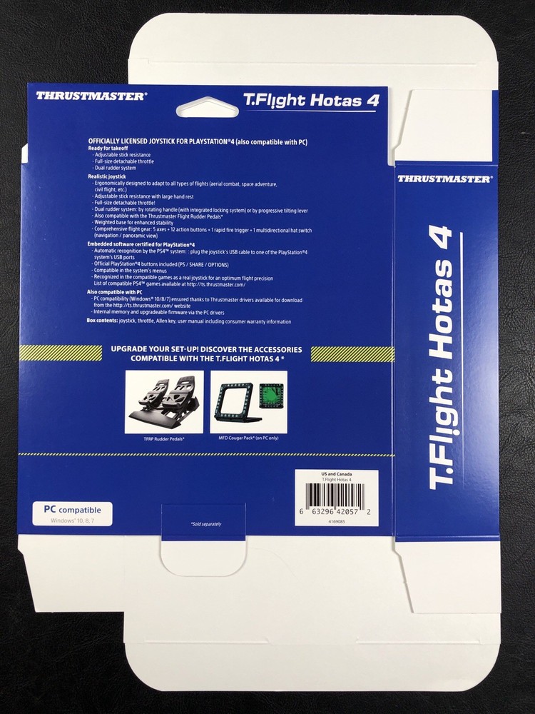 Thrustmaster PlayStation Xbox Wheel & Sticks - Store Use Display Boxes Only