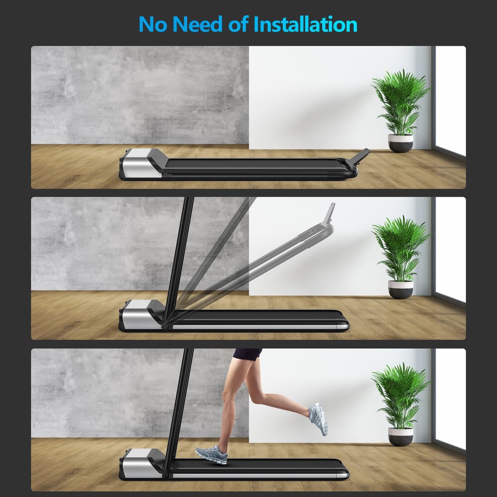 450W Ultra-thin Electric Folding Treadmill Motorized Running Jogging Machine
