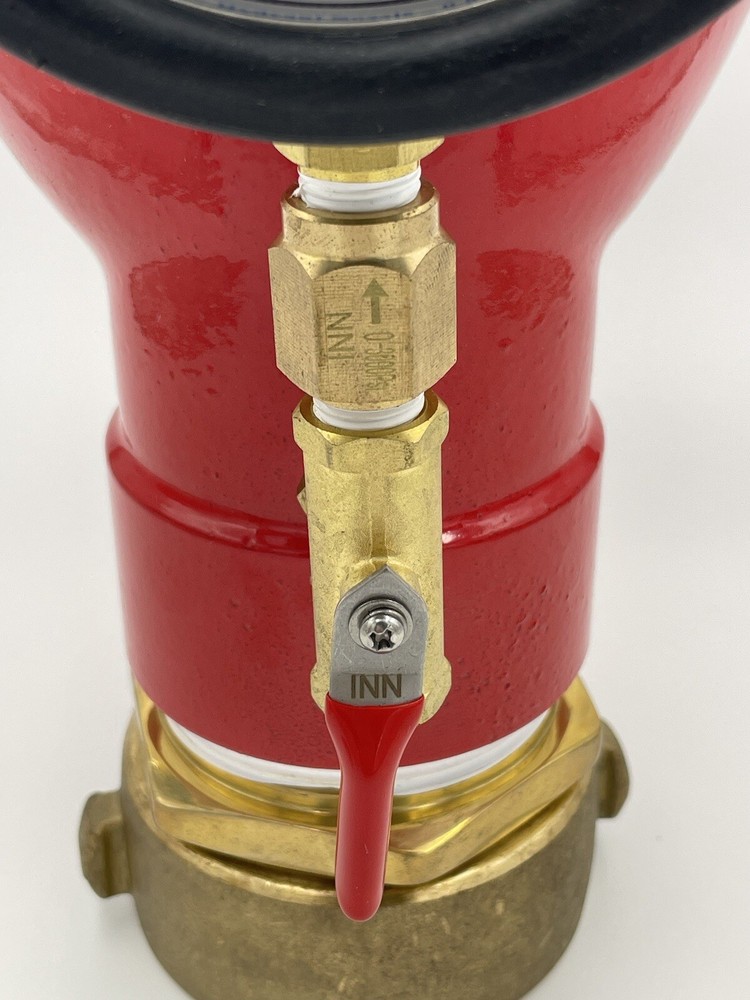 2-1/2" NST Hydrant Flow Test Swivel Diffuser 60Psi/1300GPM Gauge
