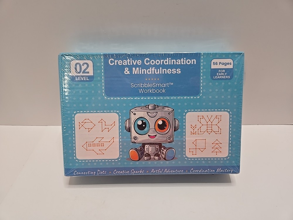Scribble Smart Workbook Level 02 Creative Coordination & Mindfulness NEW