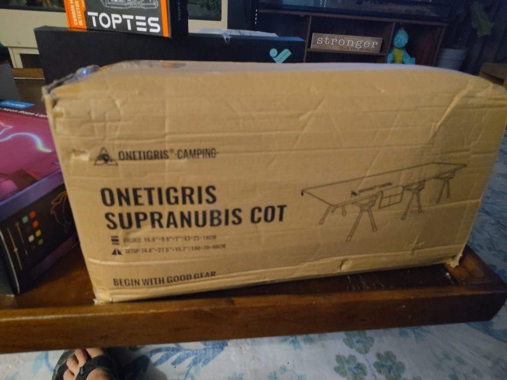 SUPRANUBIS Adjustable Camping Cot, 330Lbs Support, SUPER LIGHT. AMAZING COT. A+!