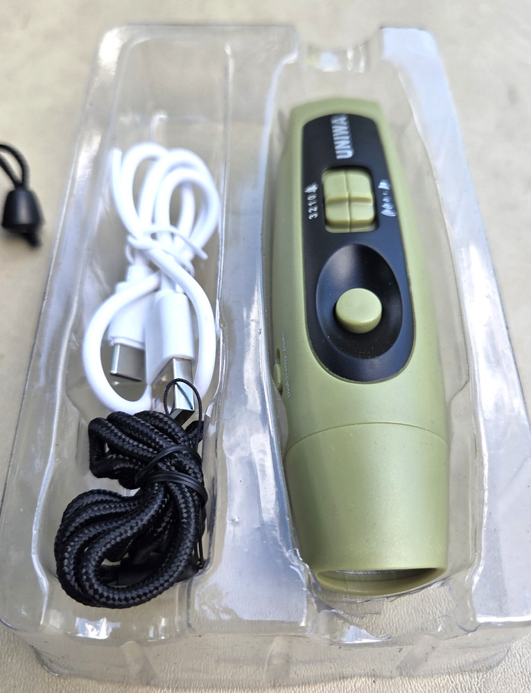 Electronic Whistle Rechargeable 3 Tone, Aimable, Adjustable Volume Multi-purpose