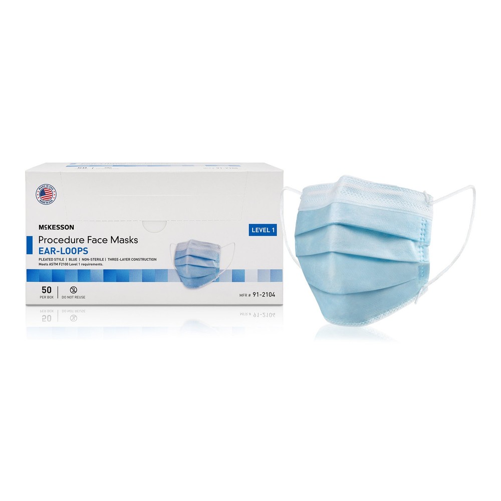 McKesson Procedure Mask 500 per Case 91-2104