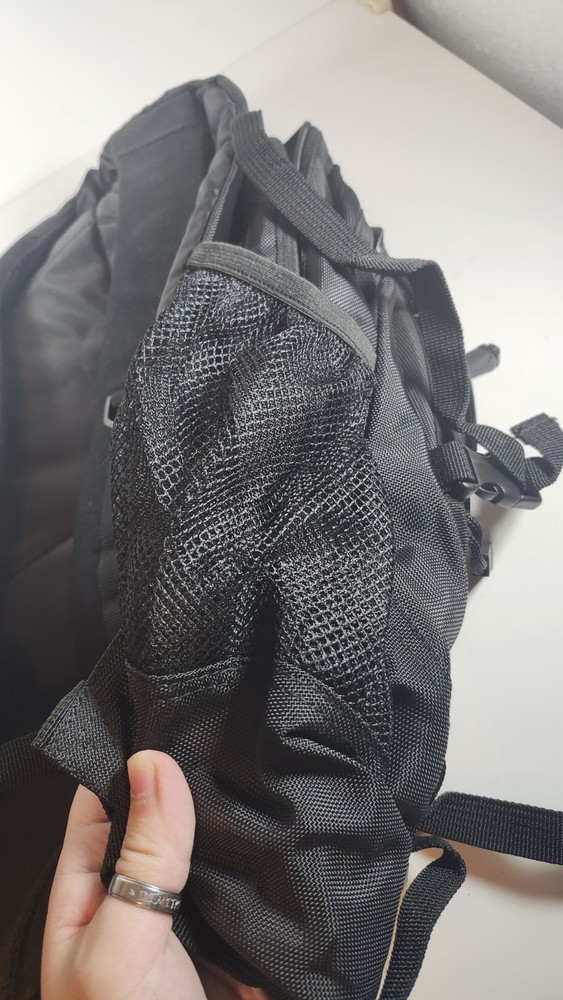 Diesel Backpack Daypack ~ Black Canvas Material ~ Three Main Compartments NWOT