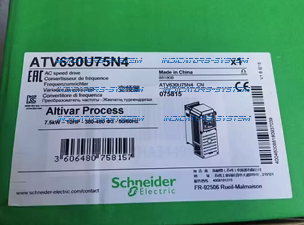 1PCS NEW Schneider Electric ATV630U75N4 Variable Speed Drive