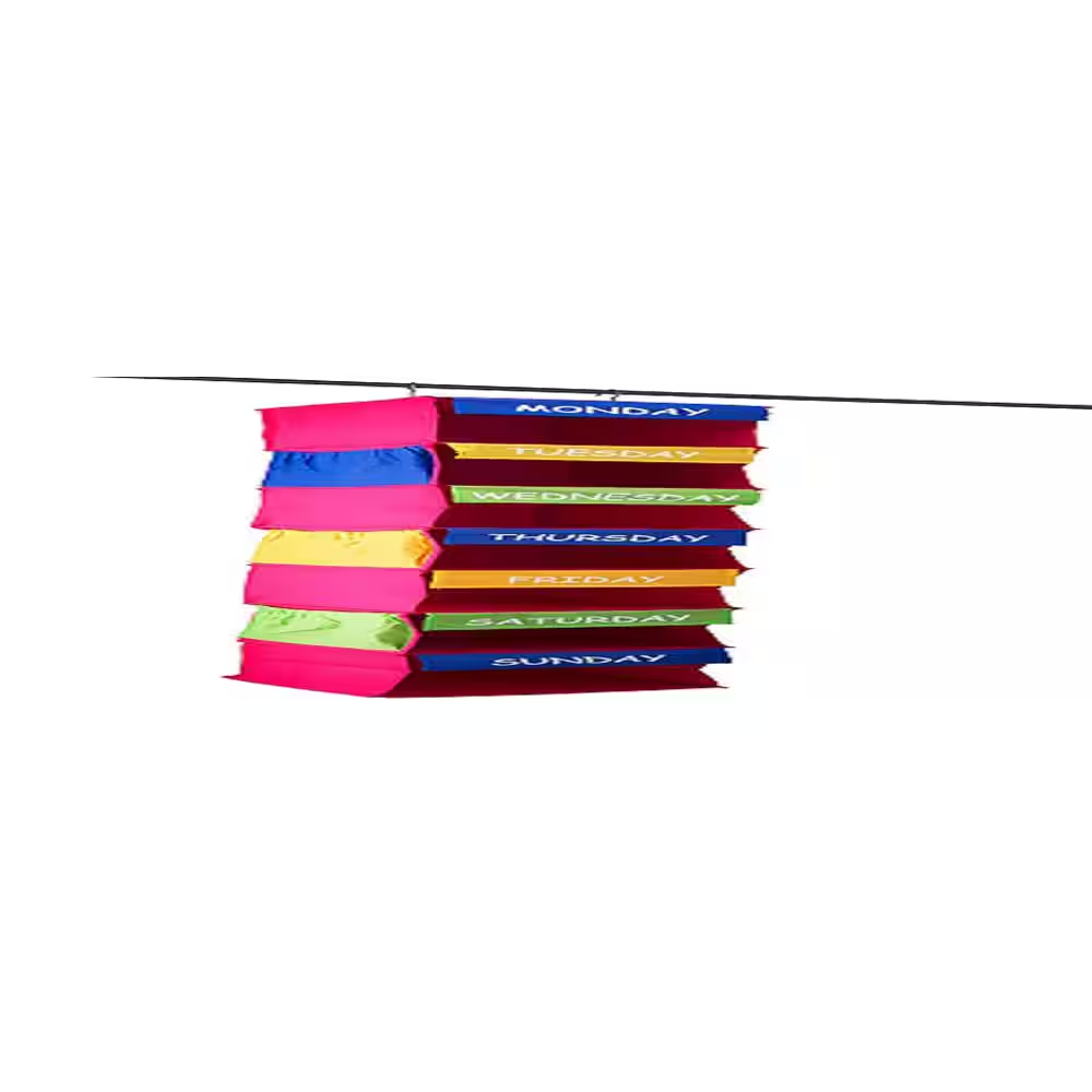 50 In. H Multi Fabric Hanging Closet Organizer