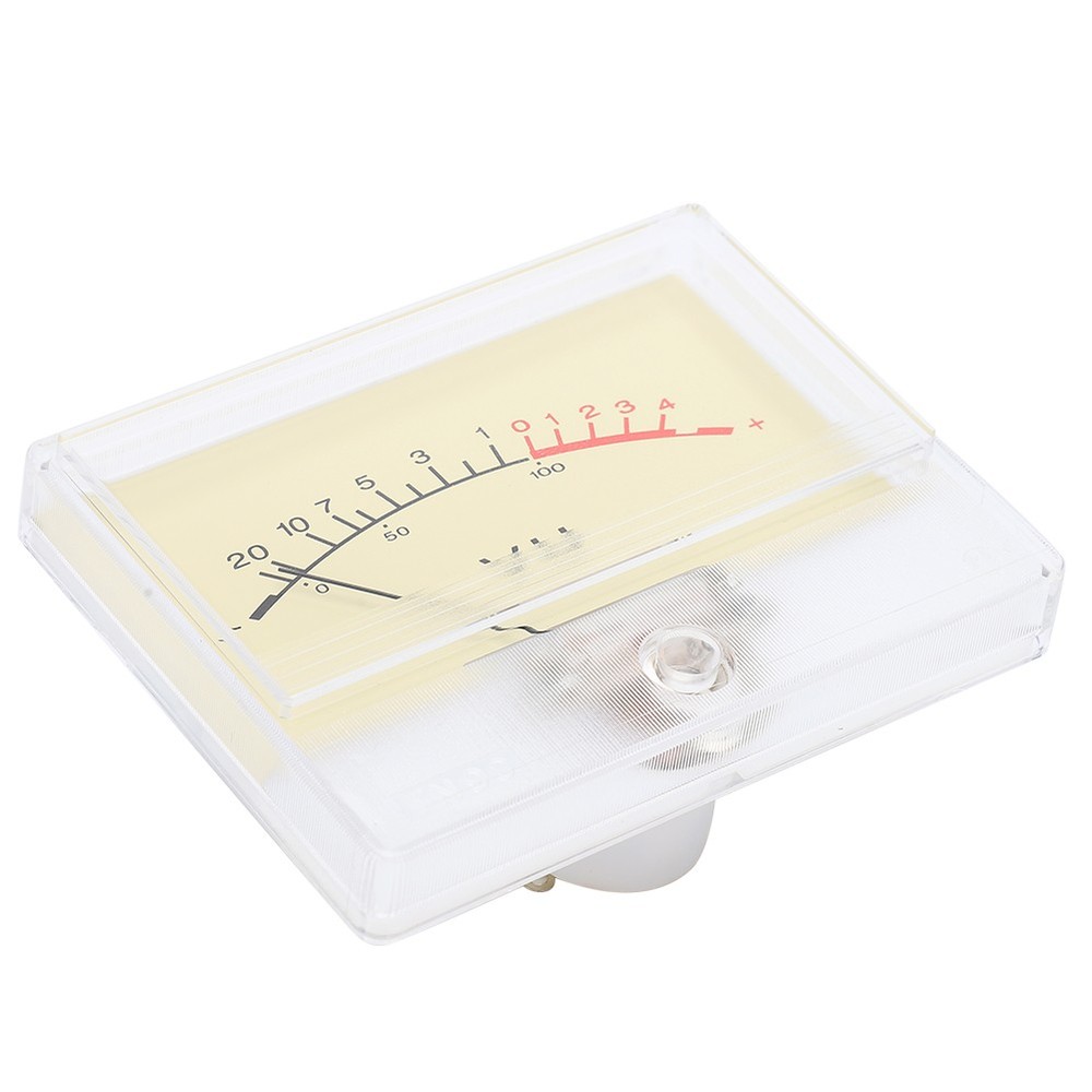 T‑90 DB Amplifier Level VU Meter Header Meter With Light Bulb Audio